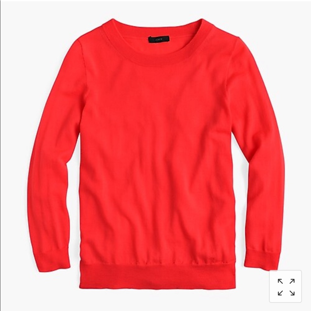 Jcrew tippi read sweater